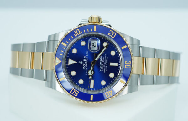 Rolex 126613LB SUBMARINER BLUESY YELLOW GOLD STEEL BLUE DIAL 2023 FULL SET - Image 10