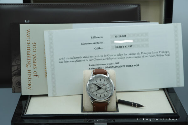 Patek PHILIPPE 5212A STAINLESS STEEL CALATRAVA WEEKLY CALENDAR 2023 FULL SET - Image 2