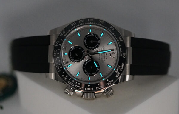 BRAND NEW Rolex 126519LN DAYTONA GHOST WHITE GOLD STEEL DIAL NEW MODEL 2025 FULL SET - Image 11