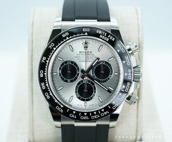 BRAND NEW Rolex 126519LN DAYTONA GHOST WHITE GOLD STEEL DIAL NEW MODEL 2025 FULL SET