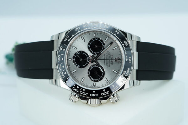 BRAND NEW Rolex 126519LN DAYTONA GHOST WHITE GOLD STEEL DIAL NEW MODEL 2025 FULL SET - Image 9