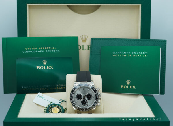 BRAND NEW Rolex 126519LN DAYTONA GHOST WHITE GOLD STEEL DIAL NEW MODEL 2025 FULL SET - Image 2