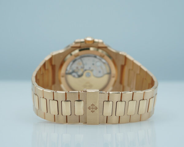 Patek PHILIPPE NAUTILUS 5711/1R ROSE GOLD BROWN DIAL 2021 NEW MOVEMENT FULL SET - Image 7