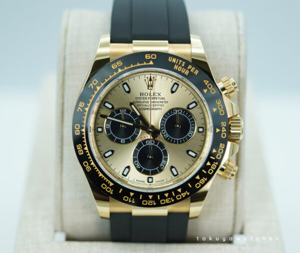 Rolex 116518LN DAYTONA PIKACHU 18K YELLOW GOLD OYSTERFLEX BAND 2022 FULL SET