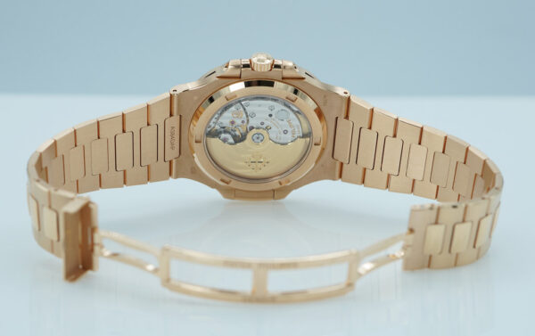 Patek PHILIPPE NAUTILUS 5711/1R ROSE GOLD BROWN DIAL 2021 NEW MOVEMENT FULL SET - Image 8