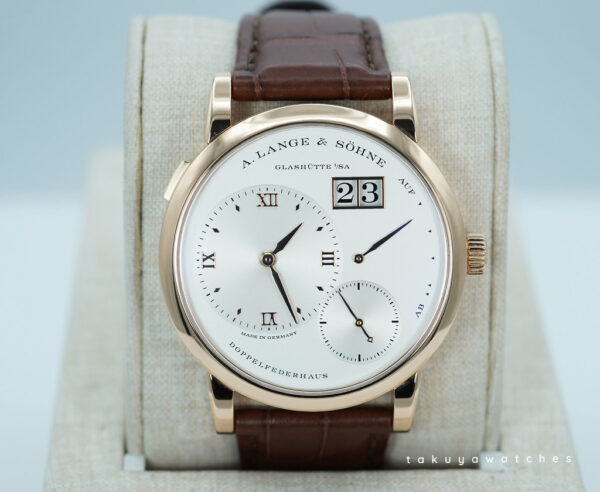 A. Lange & Sohne LANGE 1 191.032 ROSE GOLD 38.5MM DEPLOYANT CLASP 2023 FULL SET