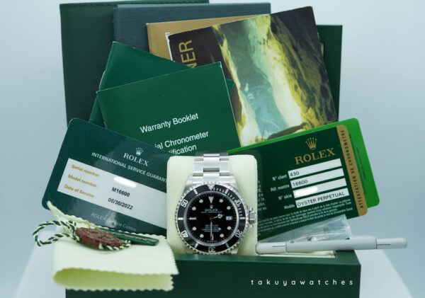 Rolex 16600 SEA-DWELLER 4000 NO HOLE CASE V SERIAL 2009 40MM RSC SERVICED FULL SET - Image 2
