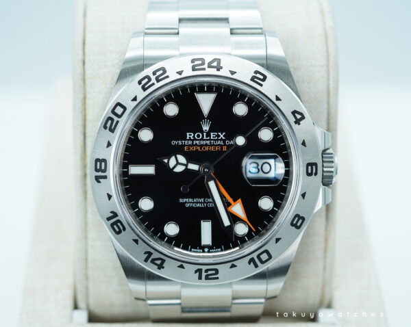Rolex 226570 EXPLORER 2 BLACK DIAL NEW MODEL 2021 WARRANTY FULL SET