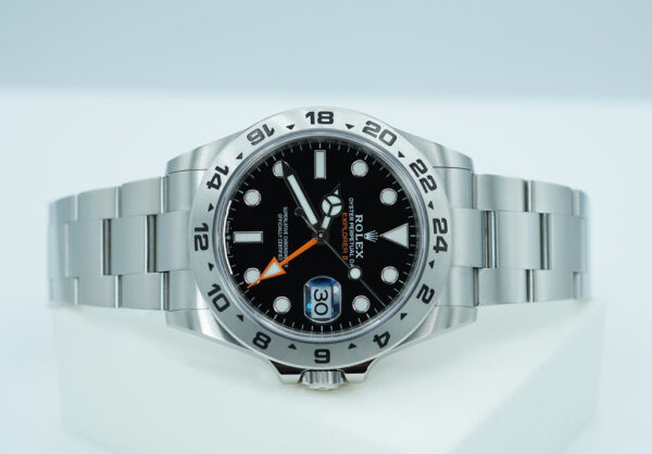 Rolex 226570 EXPLORER 2 BLACK DIAL NEW MODEL 2021 WARRANTY FULL SET - Image 9