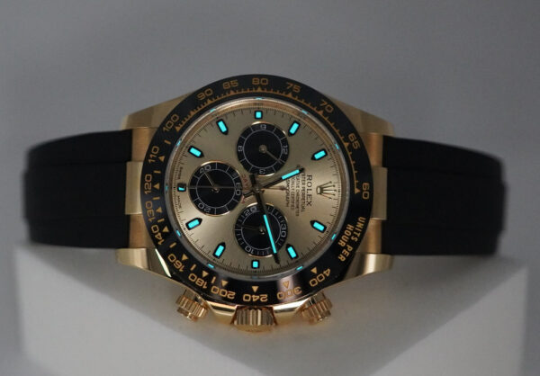 Rolex 116518LN DAYTONA PIKACHU 18K YELLOW GOLD OYSTERFLEX BAND 2022 FULL SET - Image 11