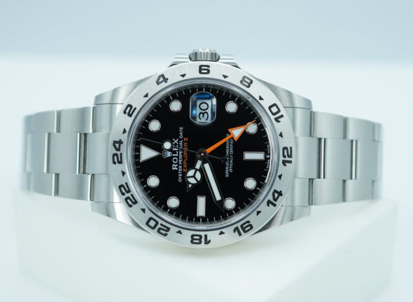 Rolex 226570 EXPLORER 2 BLACK DIAL NEW MODEL 2021 WARRANTY FULL SET - Image 10