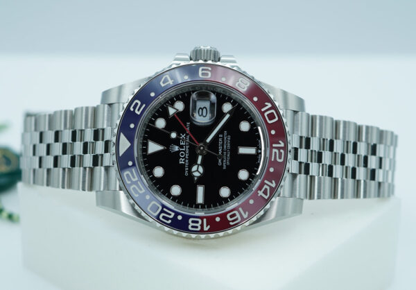 BRAND NEW Rolex 126710BLRO PEPSI GMT MASTER II RED BLUE JUBILEE BAND 2025 FULL SET - Image 10