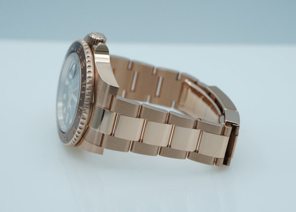 Rolex 126715CHNR GMT MASTER II 18K ROSE GOLD ROOTBEER CERAMIC 2021 WARRANTY FULL SET - Image 5
