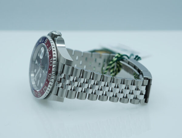BRAND NEW Rolex 126710BLRO PEPSI GMT MASTER II RED BLUE JUBILEE BAND 2025 FULL SET - Image 5