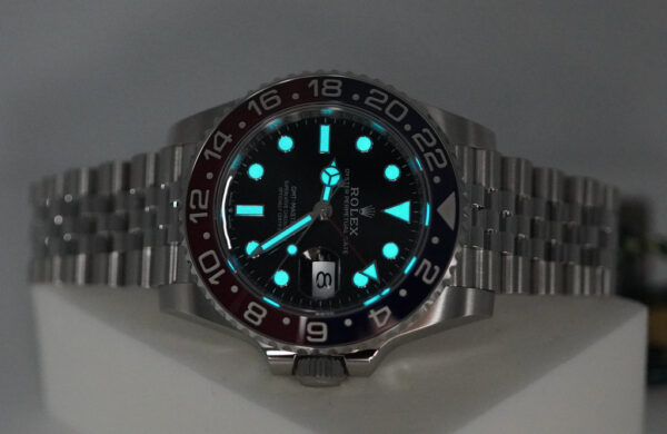 BRAND NEW Rolex 126710BLRO PEPSI GMT MASTER II RED BLUE JUBILEE BAND 2025 FULL SET - Image 11