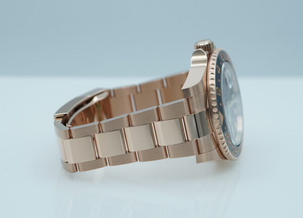 Rolex 126715CHNR GMT MASTER II 18K ROSE GOLD ROOTBEER CERAMIC 2021 WARRANTY FULL SET - Image 6