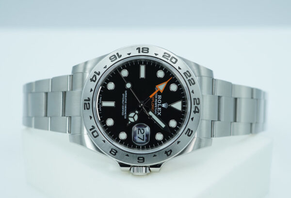 Rolex 216570 EXPLORER 2 STAINLESS STEEL BLACK DIAL 42MM 2020 FULL SET - Image 9