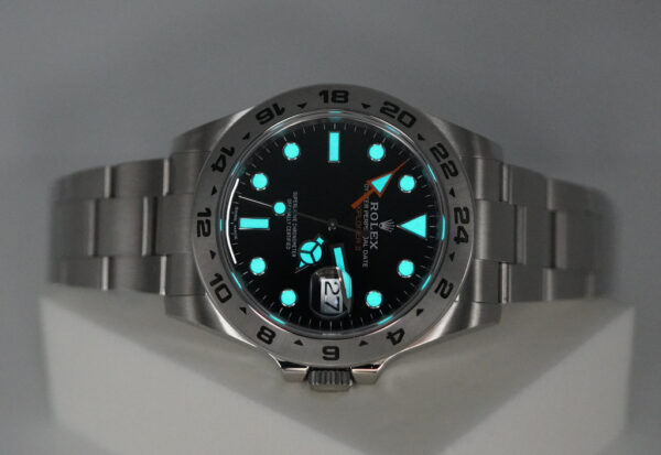 Rolex 216570 EXPLORER 2 STAINLESS STEEL BLACK DIAL 42MM 2020 FULL SET - Image 11