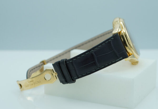 Patek PHILIPPE 5146J ANNUAL CALENDAR 18K YELLOW GOLD GREY DIAL SERVICED 2022 FULL SET - Image 6