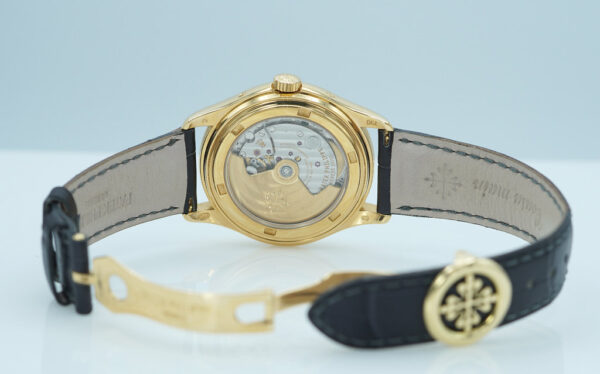 Patek PHILIPPE 5146J ANNUAL CALENDAR 18K YELLOW GOLD GREY DIAL SERVICED 2022 FULL SET - Image 8