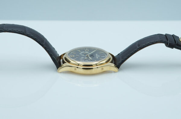 Patek PHILIPPE 5146J ANNUAL CALENDAR 18K YELLOW GOLD GREY DIAL SERVICED 2022 FULL SET - Image 4