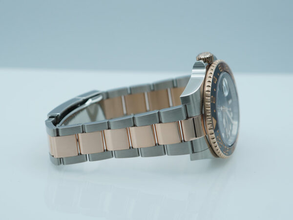 Rolex 126711CHNR GMT MASTER II ROOTBEER ROSE GOLD STEEL 2023 WARRANTY FULL SET - Image 6