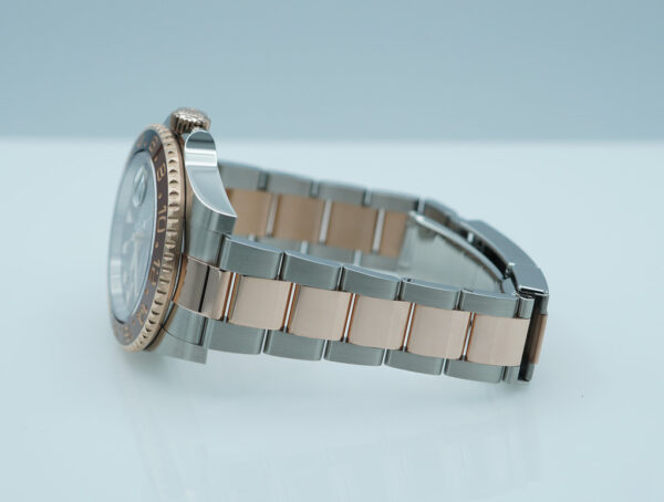 Rolex 126711CHNR GMT MASTER II ROOTBEER ROSE GOLD STEEL 2023 WARRANTY FULL SET - Image 5