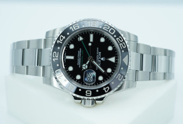 Rolex 116710LN GMT MASTER 2 BLACK CERAMIC BEZEL RSC SERVICED 2024 FULL SET - Image 9