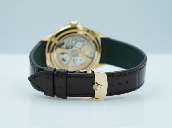 Rolex 52508 PERPETUAL 1908 YELLOW GOLD WHITE DIAL 2024 WARRANTY FULL SET - Image 7