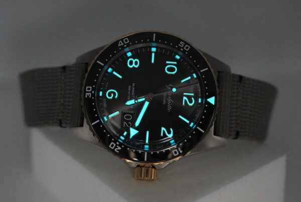 Glashutte ORIGINAL SeaQ PANORAMA DATE STEEL ROSE GOLD GREY DIAL 2022 FULL SET - Image 11