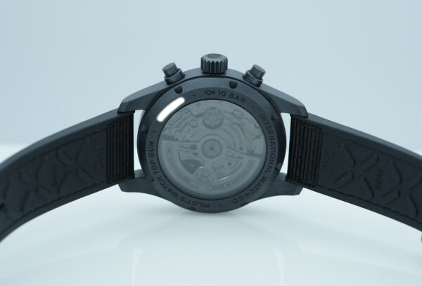 Iwc IW388106 PILOT WATCH CHRONOGRAPH TOP GUN CERATANIUM 2022 WARRANTY FULL SET - Image 8