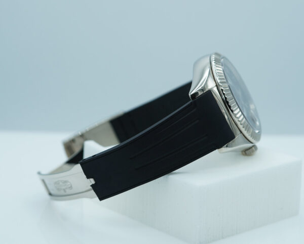 Rolex 326139 SKY-DWELLER 18K WHITE GOLD BLACK ARABIC DIAL SERVICED BOXES PAPERS - Image 6