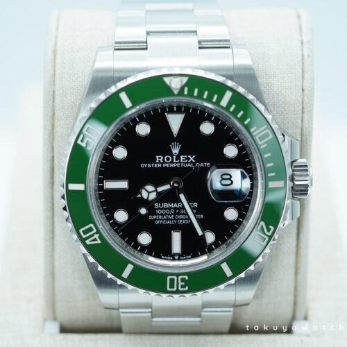 Rolex 126610LV SUBMARINER 41 GREEN MARK 2 BEZEL BLACK DIAL 2024 WARRANTY FULL SET