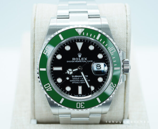 Rolex 126610LV SUBMARINER 41 GREEN MARK 2 BEZEL BLACK DIAL 2024 WARRANTY FULL SET