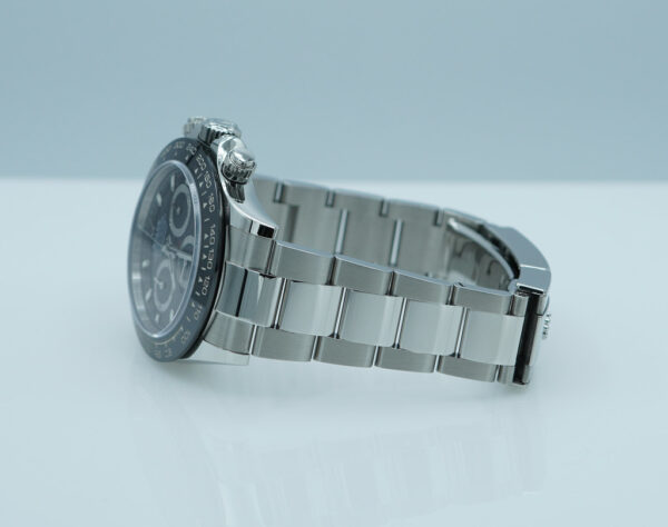Rolex 116500LN COSMOGRAPH DAYTONA STEEL CERAMIC BEZEL BLACK DIAL 2021 WARRANTY FULL SET - Image 5