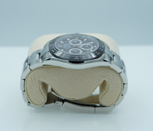 Rolex 116500LN COSMOGRAPH DAYTONA STEEL CERAMIC BEZEL BLACK DIAL 2021 WARRANTY FULL SET - Image 4