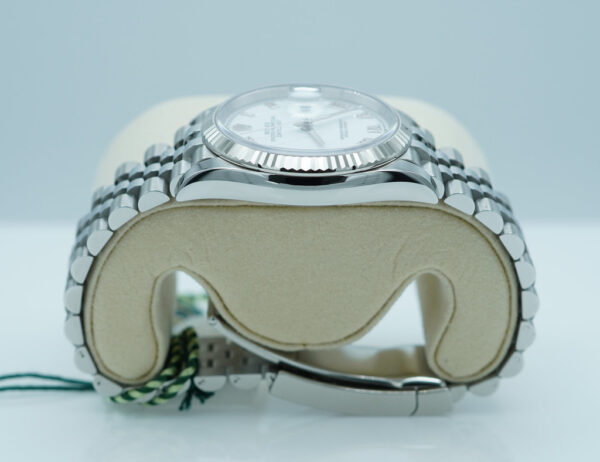 BRAND NEW Rolex 126234 DATEJUST 36 FLUTED BEZEL WHITE ROMAN DIAL 2025 FULL SET - Image 3