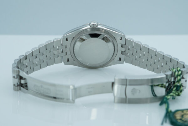 BRAND NEW Rolex 126234 DATEJUST 36 FLUTED BEZEL WHITE ROMAN DIAL 2025 FULL SET - Image 8