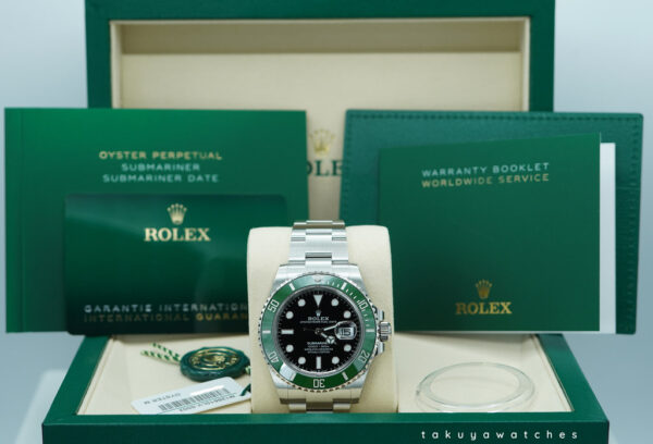 BRAND NEW Rolex 126610LV SUBMARINER 41 GREEN MARK 2 BEZEL BLACK DIAL 2025 FULL SET - Image 2
