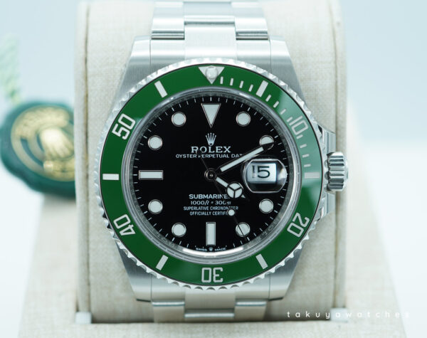 BRAND NEW Rolex 126610LV SUBMARINER 41 GREEN MARK 2 BEZEL BLACK DIAL 2025 FULL SET