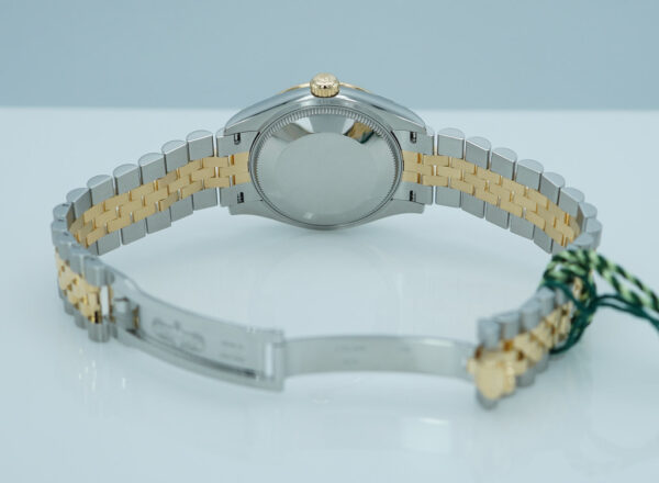BRAND NEW Rolex 278273 DATEJUST 31 TWO TONE SILVER DIAMOND DIAL JUBILEE 2025 FULL SET - Image 8