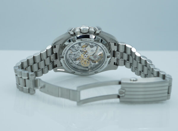Omega SPEEDMASTER PROFESSIONAL MOONWATCH 3861 WHITE DIAL 2025 WARRANTY FULL SET - Image 8