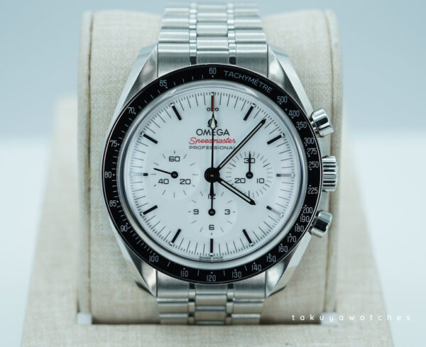Omega SPEEDMASTER PROFESSIONAL MOONWATCH 3861 WHITE DIAL 2025 WARRANTY FULL SET