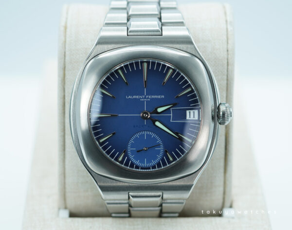 Laurent Ferrier SPORT AUTO TITANIUM BLUE DIAL 2024 WARRANTY FULL SET
