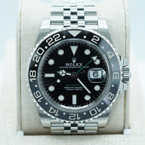 Rolex 126710GRNR GMT MASTER 2 BLACK GREY BEZEL JUBILEE BAND 2025 WARRANTY FULL SET