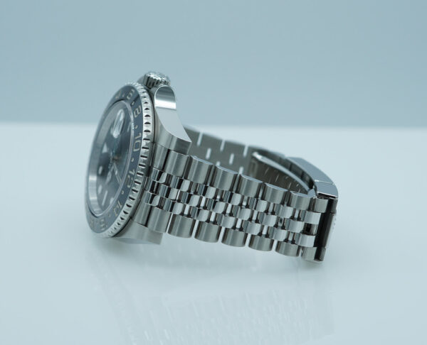 Rolex 126710GRNR GMT MASTER 2 BLACK GREY BEZEL JUBILEE BAND 2025 WARRANTY FULL SET - Image 5