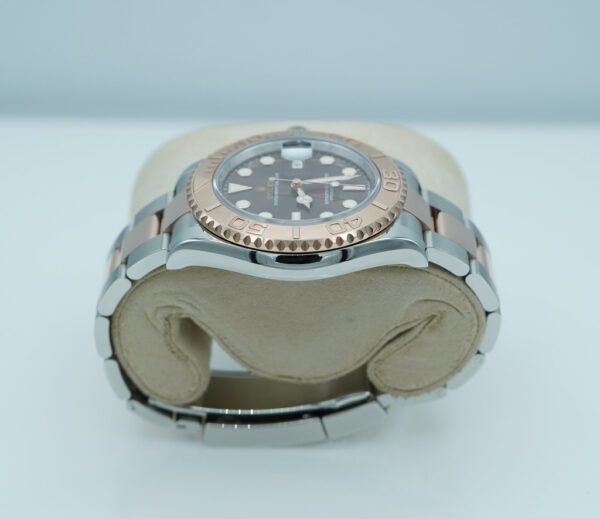 Rolex 126621 YACHTMASTER 18K ROSE GOLD STEEL CHOCOLATE DIAL 40MM 2024 FULL SET - Image 4