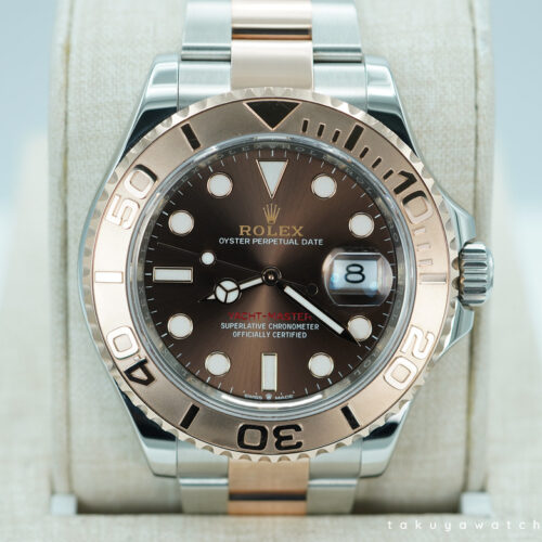 Rolex 126621 YACHTMASTER 18K ROSE GOLD STEEL CHOCOLATE DIAL 40MM 2024 FULL SET