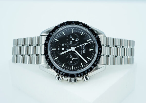 Omega SPEEDMASTER PROFESSIONAL MOONWATCH 3861 SAPPHIRE 2025 WARRANTY FULL SET - Image 9