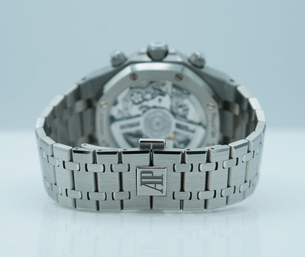 Audemars PIGUET ROYAL OAK CHRONOGRAPH 50TH ANNIVERSARY 26240ST BLUE NUIT DIAL FULL SET - Image 7